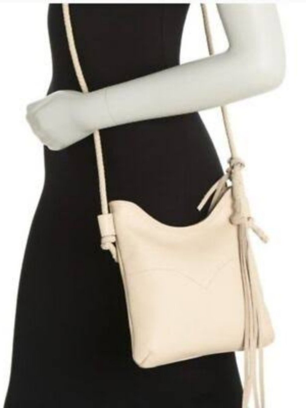 NWT ** Lucky Brand Theo "Stucco" Color Crossbody Bag